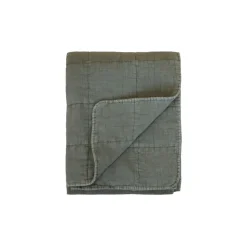 Chic Antique Vintage Quilt Steppdecke mit Stone-Washed Optik