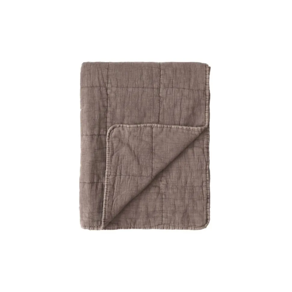 Chic Antique Vintage Quilt Steppdecke mit Stone-Washed Optik