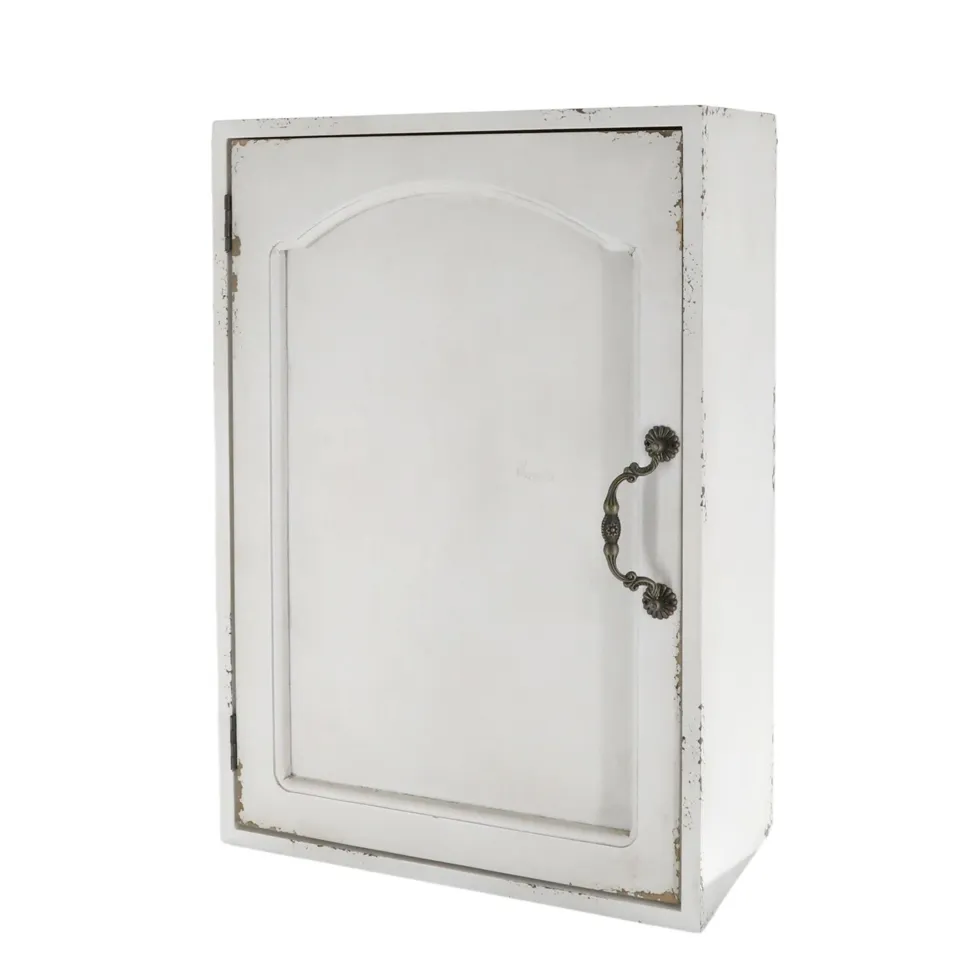 Chic Antique Vintage Schrank für Wand mit 1 Tür