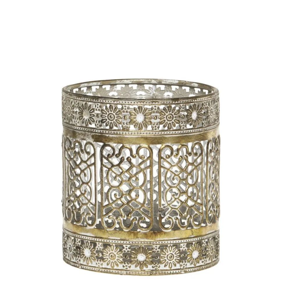 Chic Antique Vire Windlicht mit Muster