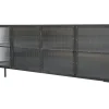 Chic Antique Vitrinenschrank mit gerillten Glastüren