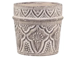 Chic Antique Évron Blumentopf mit Muster