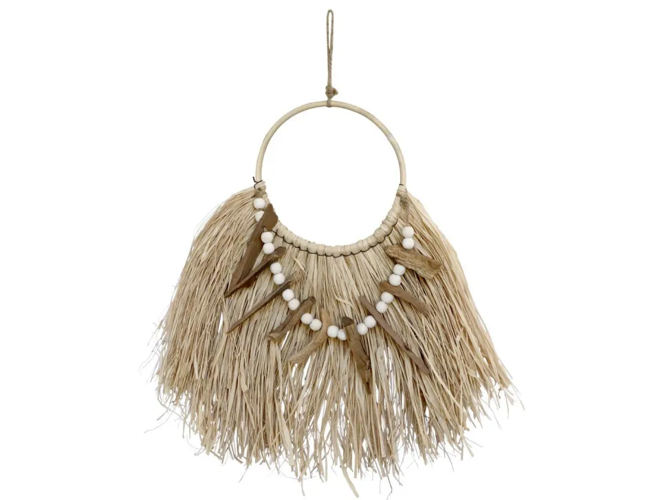 Chic Antique Wanddekor Palmenblatt