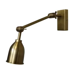 Chic Antique Wandlampe aus Messing
