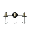 Chic Antique Wandlampe Factory mit drei Fassungen