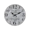Chic Antique Wanduhr Be Joyful in Hope