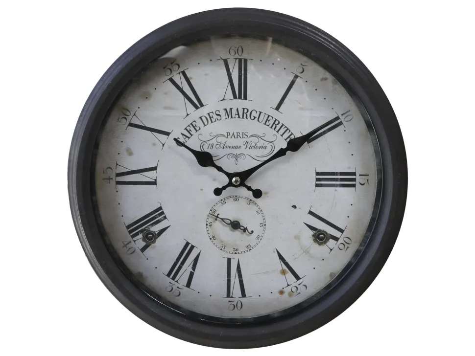 Chic Antique Wanduhr mit römischen Zahlen
