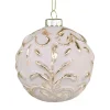 Chic Antique Weihnachtskugel mit Goldmuster Vrilles