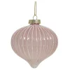 Chic Antique Weihnachtskugel Rosa Tropfenform