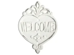 Chic Antique Welcome Schild aus Eisen