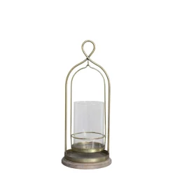Chic Antique Windlicht mit Glas