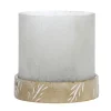 Chic Antique Windlicht mit Mangoholz