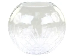 Chic Antique Windlicht mit Schliff Muster