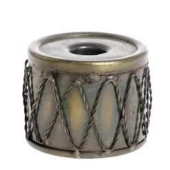 Chic Antique Winterlicher Kerzenständer aus Eisen