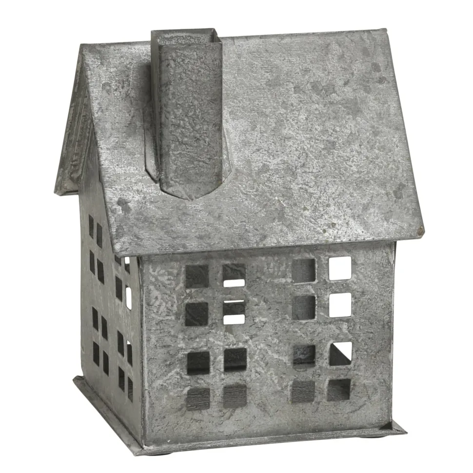 Chic Antique Winterliches Lichthaus aus Eisen