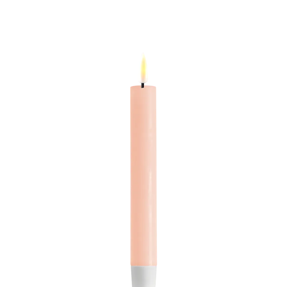 Deluxe Homeart LED 2er Set Stabkerze Real Flame