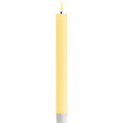 Deluxe Homeart LED 2er Set Stabkerze Real Flame