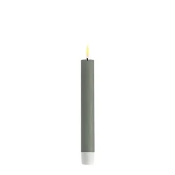 Deluxe Homeart LED 2er Set Stabkerze Real Flame