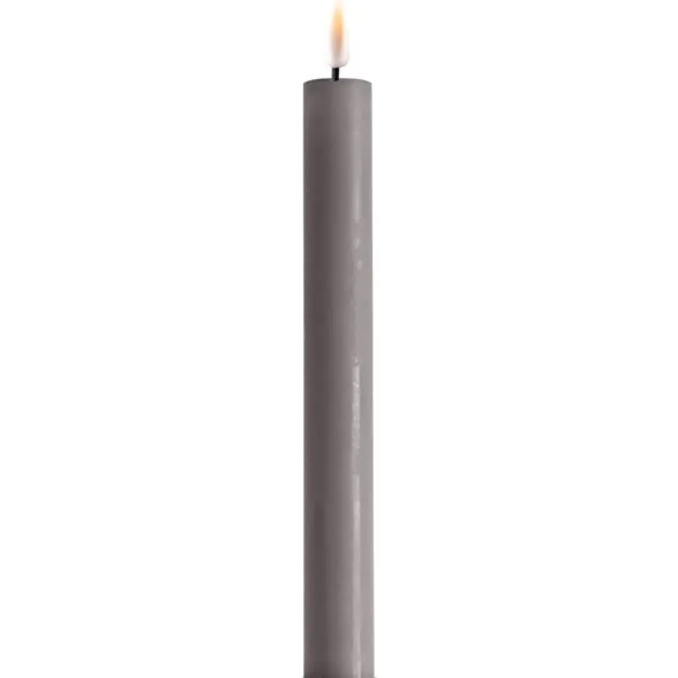 Deluxe Homeart LED 2er Set Stabkerze Real Flame