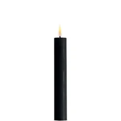 Deluxe Homeart LED 2er Set Stabkerze Real Flame