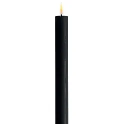 Deluxe Homeart LED 2er Set Stabkerze Real Flame