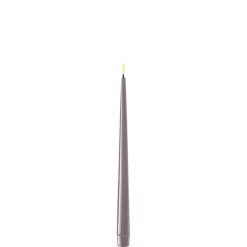 Deluxe Homeart LED Stabkerze mit Lack Real Flame 2er Set
