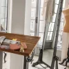 Faktorei Standspiegel im Industrial Style schwenkbar