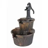 Garden Pleasure Brunnen THALASSO in Holzoptik