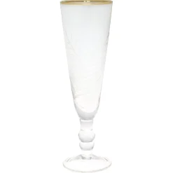 GreenGate Champagner Glas Cutting mit Gold
