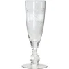 GreenGate Champagner Glas Sektglas mit Schliff