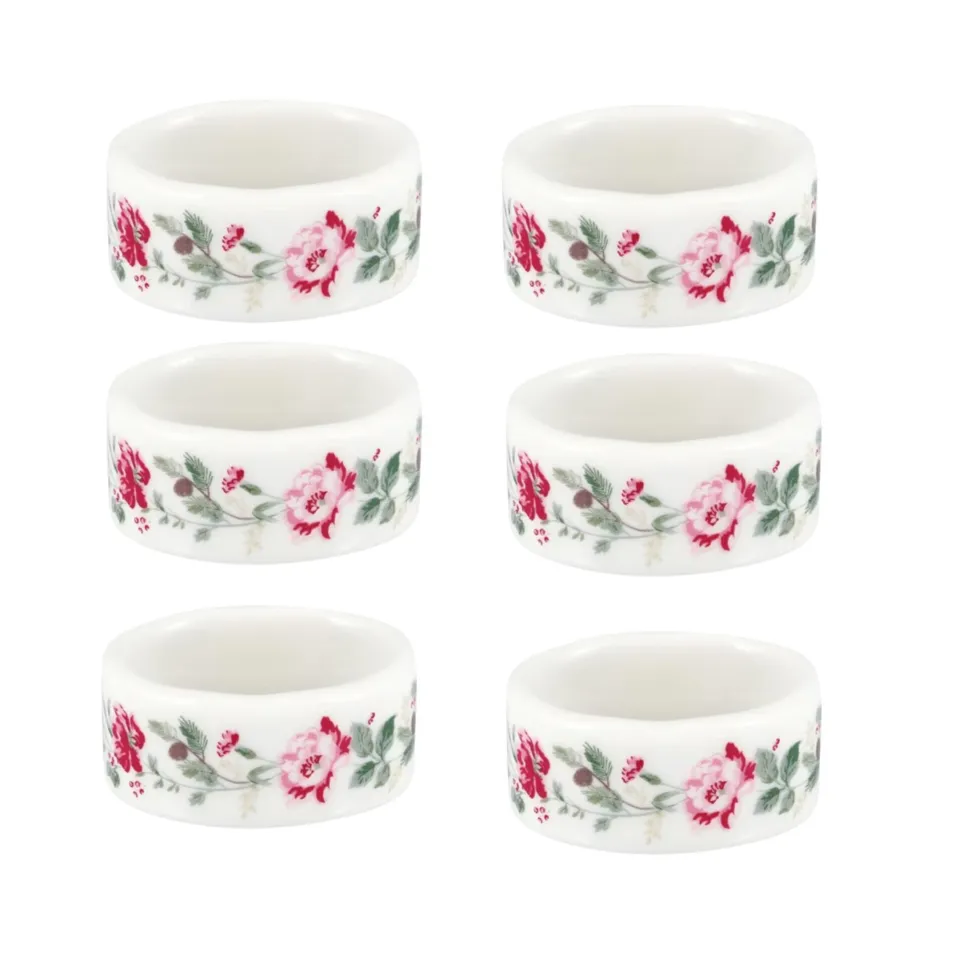 GreenGate Serviettenringe Leonora 6er Set