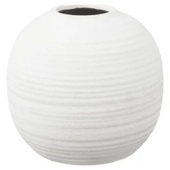 House Nordic Große Bodenvase Weiß