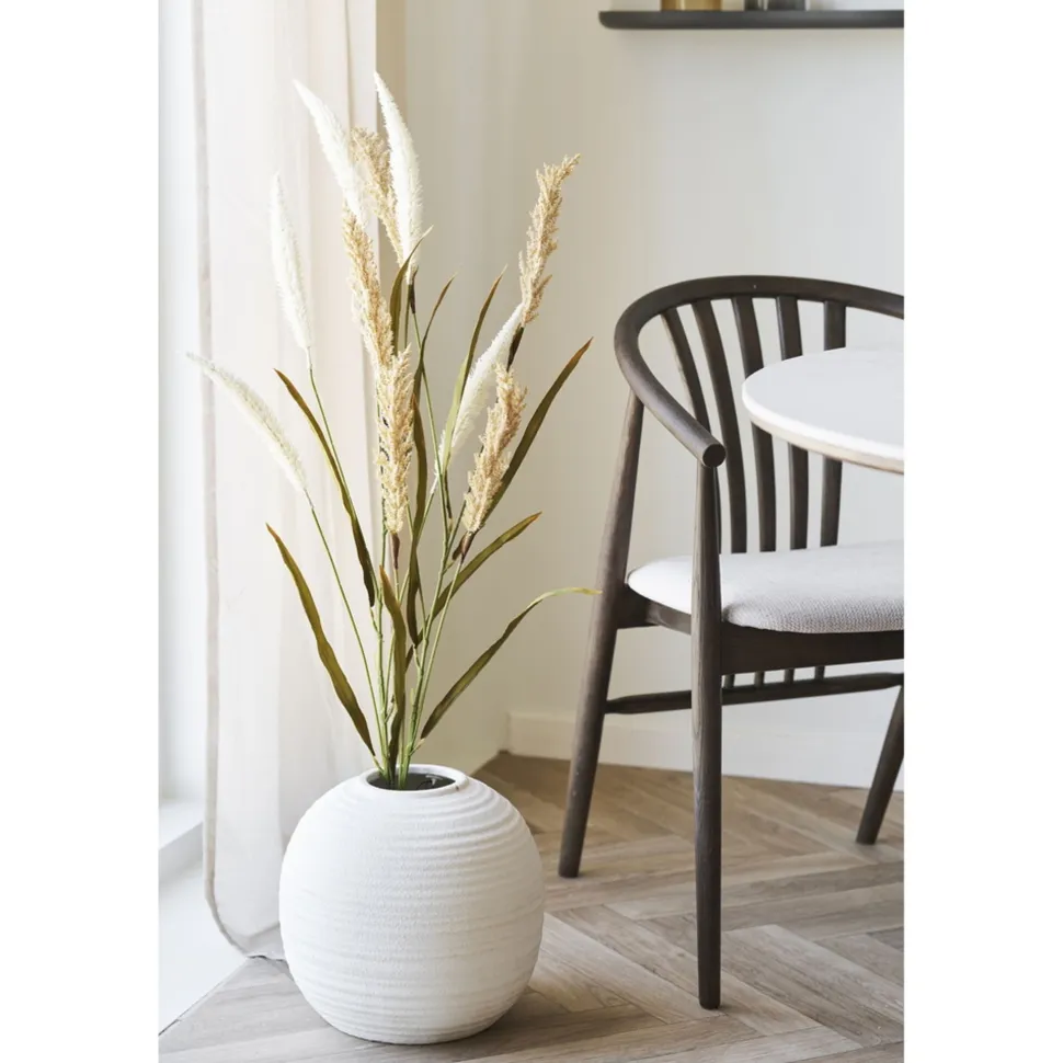 House Nordic Große Bodenvase Weiß