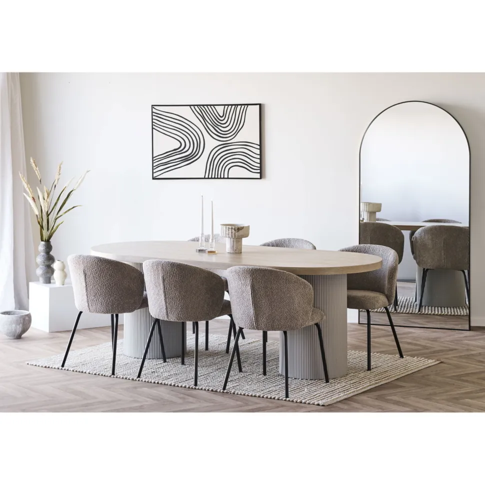 House Nordic Keramik Vase Dark Grey