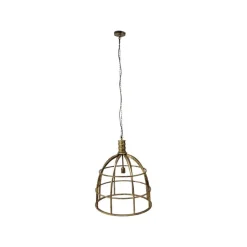 HSM Collection Hängelampe Gold Metall