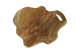 HSM Collection Holztablett Teakholz natur