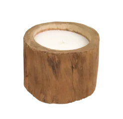 HSM Collection Naturholz Kerze Teak