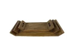 HSM Collection Servierbretter Mangoholz 3er-Set