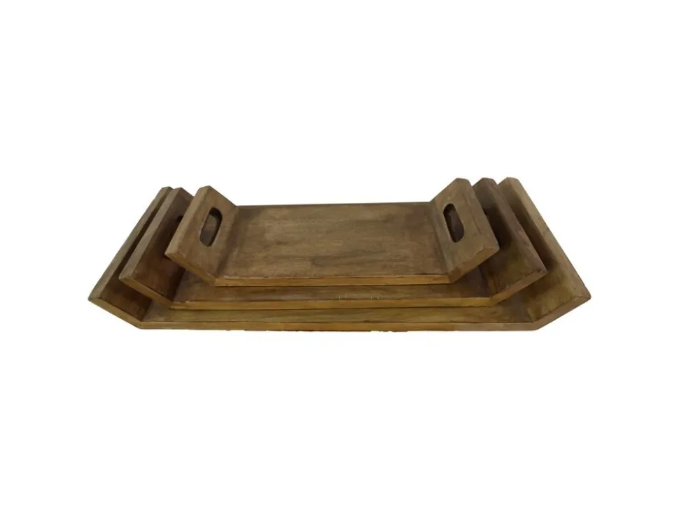 HSM Collection Servierbretter Mangoholz 3er-Set