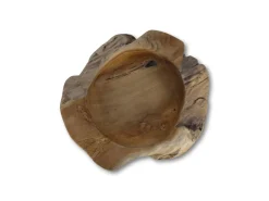HSM Collection Teakholz Obstschale Bienenwachs behandelt