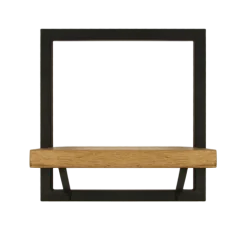HSM Collection Wandboard Levels 2 Mangoholz, Eisen