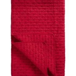 IB Laursen Baumwoll-Quilt mit Kreuzstichen