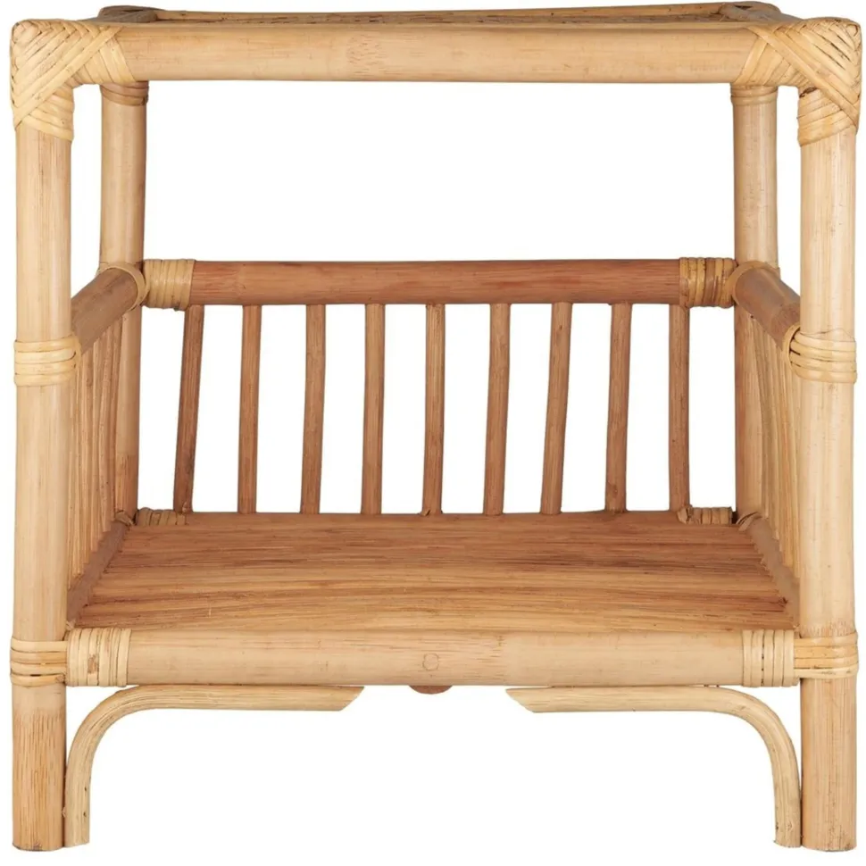 IB Laursen Beistelltisch Janet aus Rattan