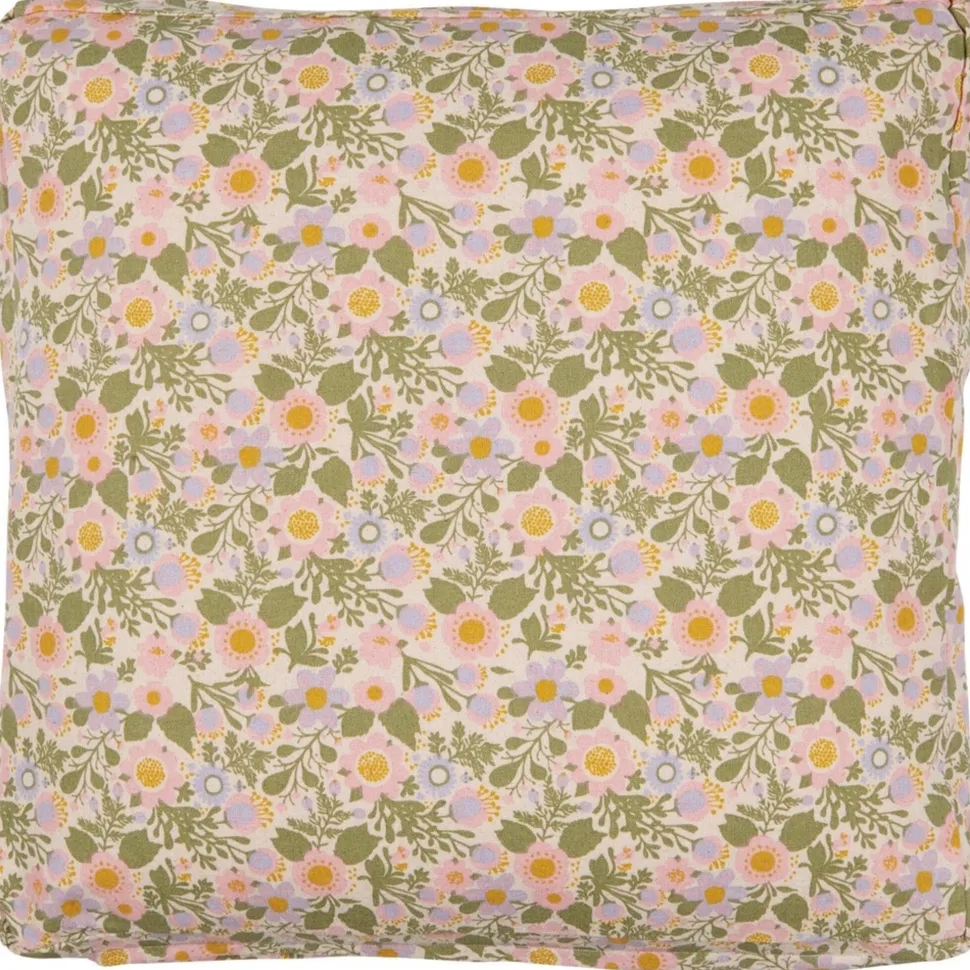 IB Laursen Boxkissenbezug Signe mit Bunten Blumen