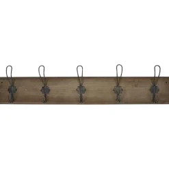 IB Laursen Garderobe Hakenleiste aus Holz und Metall