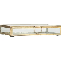 IB Laursen Glasbox mit Deckel Solitaire länglich