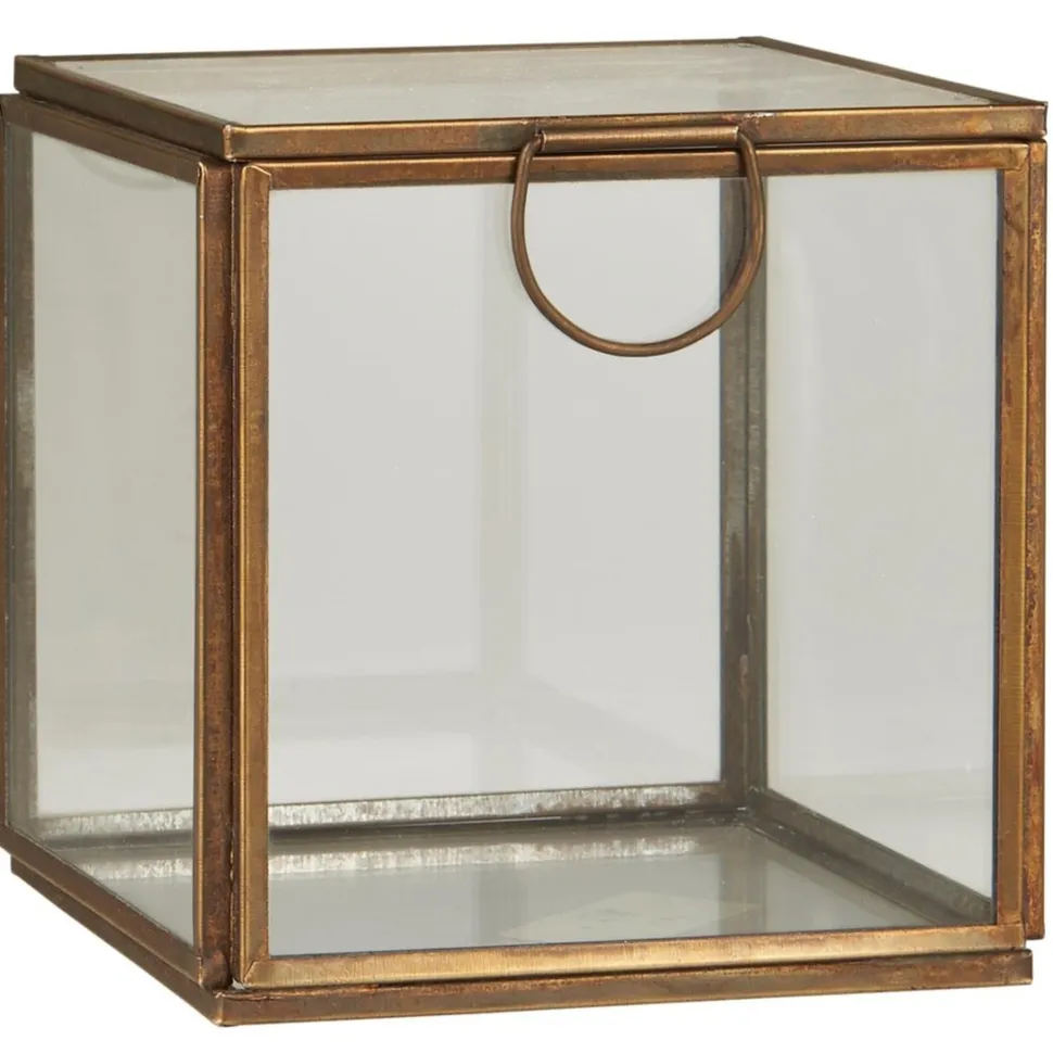 IB Laursen Glasbox mit Metallrahmen