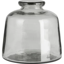 IB Laursen Glas Vase mit kleiner Öffnung mundgeblasen