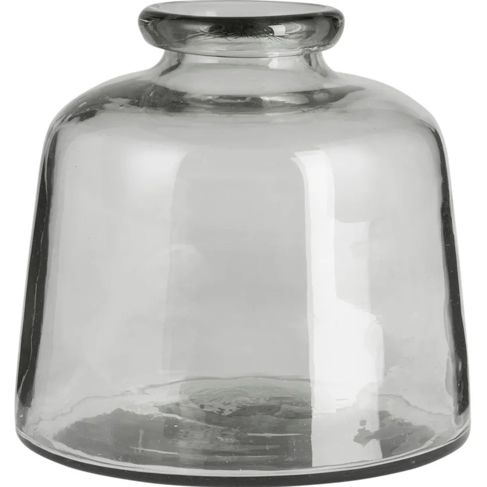 IB Laursen Glas Vase mit kleiner Öffnung mundgeblasen