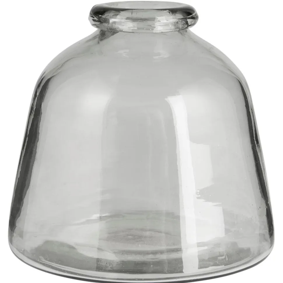 IB Laursen Glas Vase mit kleiner Öffnung mundgeblasen